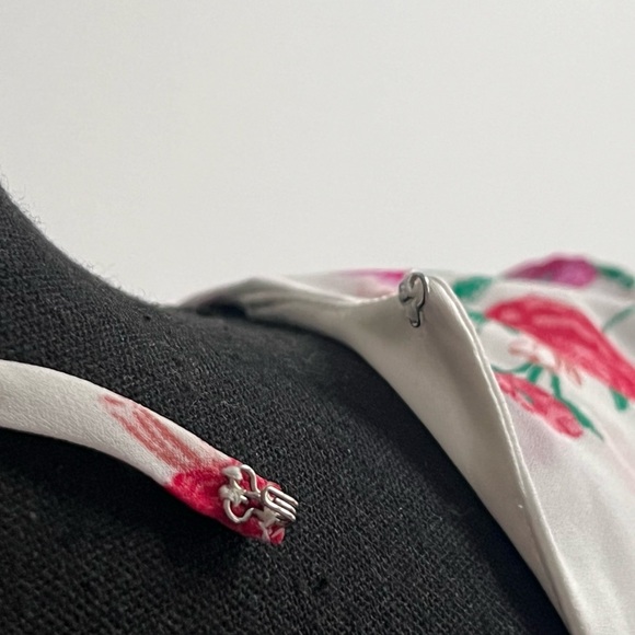 EXPRESS Floral Ruffle Mini Dress Size 0 (XS) - Picture 12 of 12